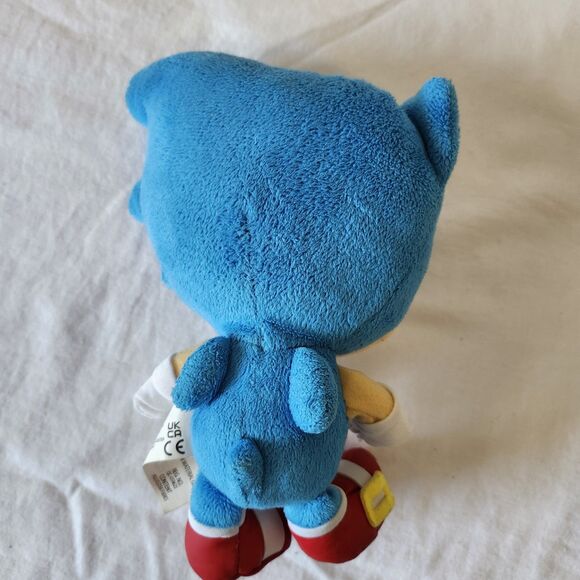 Set of 3 Sonic Plush Toys 8" Jakks Pacific 2023 Sonic Tails Knuckles Lot Sega - Picture 10 of 16